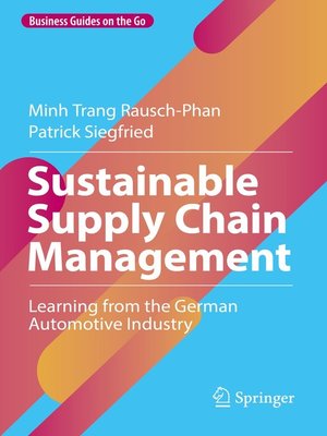 cover image of Sustainable Supply Chain Management